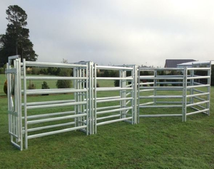 คอกม้าโลหะแผงรั้วที่มั่นคงใช้ในฟาร์มม้าฟันดาบม้า - Product Image 3