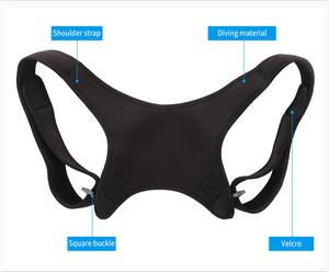 Dispositif de soutien de la colonne vertébrale thoracique supérieure orthèse dorsale réglable pour adultes correcteur de Posture Protection du dos confortable hommes femmes
