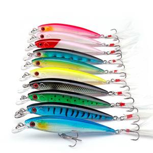 Trolling Minnow ล่อเหยื่อตกปลา,เหยื่อตก<span class=keywords><strong>ปลา</strong></span>แบบมินนาวเหยื่อตกปลาแบบแขวนนอกชายฝั่งดำน้ำลึก - Product Image 1