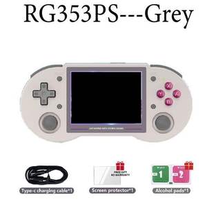 Consola de Juegos Portátil <span class=keywords><strong>RG353PS</strong></span> con Sistema Retro Linux, Pantalla de 3.5 Pulgadas, Compatible con Conexión WiFi y Bluetooth, Máquina de 64 bits - Product Image 3