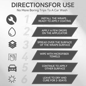 Oem נוסחה חדשה סופר עובי הגנה הידרופובית הגנה מפני רכב pppf & ויניל סרט ציפוי קרמיקה - Product Image 5