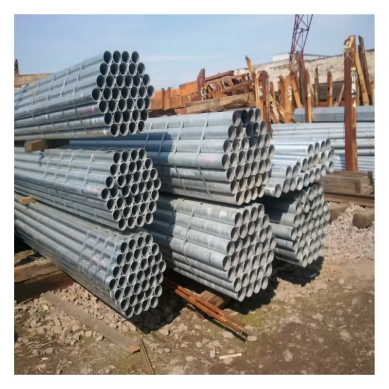 Hot Dip Galvanized Round Steel Pipe Gi Pipe Pre Galvanized Steel Round Pipe For Construction