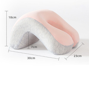 Coussin de sieste de bureau en gros, en tissu de soie glacée, personnalisable, pour la pause déjeuner au bureau, <span class=keywords><strong>petit</strong></span> coussin de soutien - Product Image 6
