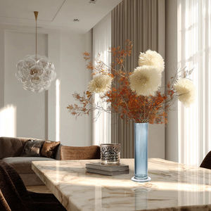 ETERNAL Modern Nordic Tall Clear Glass <strong>Cylinder</strong> <strong>Vase</strong> for Wedding Tabletop Accent or Centerpiece Directly Factory Supplied - Product Image 1