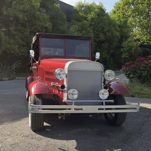 Voiture Classique Électrique Vintage Personnalisable, 5 Places, Véhicule de Tourisme Rétro à Roues à Rayons, Marque ZOWN - Product Image 1
