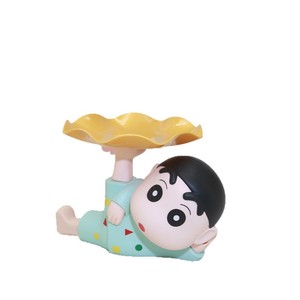 Crayon Shin Chan – plateau de rangement pour clés, en plastique, dessin animé, décoration de bureau, cadeau pour la décoration de l'entrée de la maison - Product Image 5