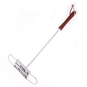 Sello de marca para barbacoa, de metal, reutilizable, con varilla, para cocinar, asar a la parrilla, herramienta para marcar carne - Product Image 4