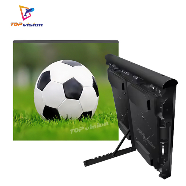 TOPvision Led Stadium Screen Custom logo Led Stadium Tv Screen Basketball Led Display Screen Outdoor Advertising
