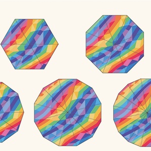 Durable Custom Interwoven Colors Golf <b>Umbrella</b> with Logo Printing Large Sizes (54/62/68 Inch) Automatic Open Windproof for Rain - Product Image 5