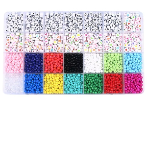 Cuentas de Resina Transparentes para Joyería Hecha a Mano, Kit de Cuentas de Plástico para Manualidades, Cuentas de Plástico Planas para Pulseras DIY - Product Image 3
