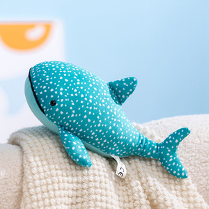 Juguete de peluche supersuave personalizado de 8 pulgadas, Animal marino, ballena azul, tiburón, Hotel de peluche, mascota suave, juguete de peluche relleno de algodón para regalo - Product Image 5