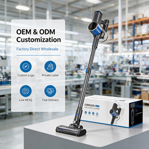 โรงงานผลิตเครื่องดูดฝุ่นไร้สายแบบ OEM ODM แบรนด์ส่วนตัว กำลังดูด 50Kpa แบบไร้แปรงถ่าน สำหรับขายส่ง ปริมาณมาก ใช้ในบ้าน - Product Image 1