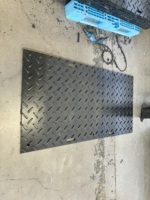 Tapis antidérapants en HDPE pour routes temporaires, tapis pour boue, herbe et sols meubles, tapis de protection du sol, tapis de protection routière de qualité supérieure