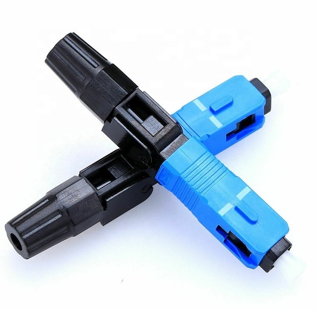 Fast Delivery Mini Type Optical Passive Components Field Installable Fast Connector SC/APC SC/UPC Fiber Optic Fast Connector