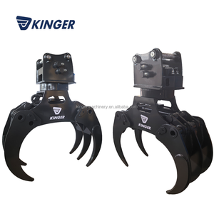 KINGER <span class=keywords><strong>Grappin</strong></span> hydraulique rotatif <span class=keywords><strong>pour</strong></span> bois, <span class=keywords><strong>grappin</strong></span> <span class=keywords><strong>forestier</strong></span> <span class=keywords><strong>pour</strong></span> <span class=keywords><strong>mini</strong></span>-excavatrice - Product Image 1