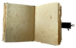 Cuaderno de Cuero con Estampado de Pentagrama, Encuadernado, Cuadernos de Cuero Únicos, Logotipo Personalizado, Papel Ecológico, Cierre con Candado para Viajes - Product Image 6