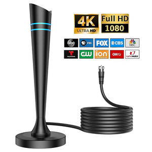 Antenne <span class=keywords><strong>TV</strong></span> HDR 10+ 4K 1080P haute définition intérieure/extérieure, base magnétique, chaînes locales gratuites, antenne <span class=keywords><strong>TV</strong></span> numérique - Product Image 2