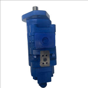 Repuestos Hidráulicos para Cargadoras: Bomba Hidráulica de Triple Engranaje con Eje Recto de Hierro Fundido Azul al por Mayor - Product Image 3
