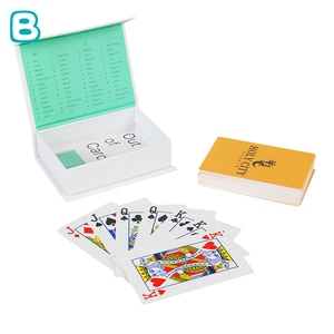 Nhà máy tùy chỉnh Cmyk in Kích thước miễn phí Frosted nhựa RFID thẻ chơi nhiều màu sắc không thấm nước poker trong kho Kích thước miễn phí - Product Image 1