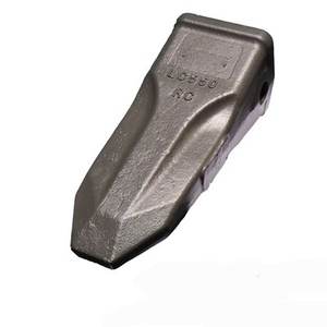 Dents de godet de pelle renforcées II pour godet d'excavatrice avec moteur Komatsu, poids opérationnel de 3,5 tonnes, pour travaux de terrassement intensifs - Product Image 1