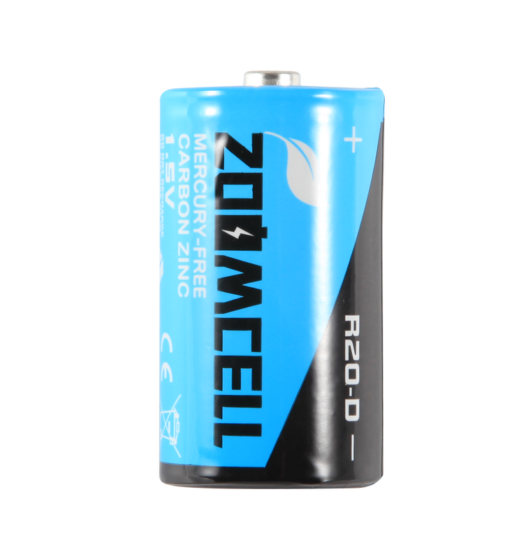 Long Life 1 5V R20P Zinc