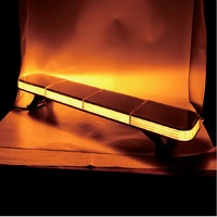 Nouvelle barre lumineuse d'avertissement LED ambre 1200 mm 12/24 V IP65 avec télécommande sans fil