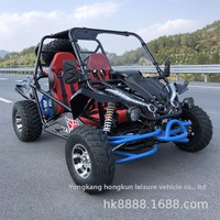 Kart tout-terrain Bat Kart Quad Bio Beach Adult UTV en acier, modèle 07, à essence, pour agriculteurs et drift sur terrain
