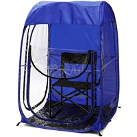 Outdoor-Sporte reignis Baldachin PVC Pop-Up Angel zelt Match Viewing Zelt Einzelperson Filmzelt