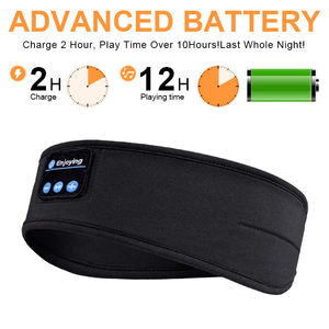 Musik-Kopfhörer Schlafmaske Bluetooth-Kopfhörer zum Schlafen Schlaf-Kopfhörer Bluetooth-Sport-Stirnband - Product Image 4