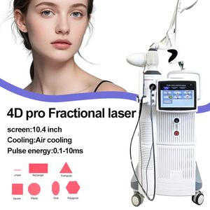 ระบบ <span class=keywords><strong>4D</strong></span> Pro พร้อมเลเซอร์เออร์เบียม 2940 นาโนเมตร เลเซอร์ CO2 แบบ Fractional แบบอยู่กับที่ สำหรับการกำจัดรอยแผลเป็น ยกกระชับใบหน้า ฟื้นฟูผิวให้ขาวกระจ่างใส - Product Image 1