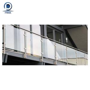 PRIMA Buen <span class=keywords><strong>Precio</strong></span> Barandilla <span class=keywords><strong>de</strong></span> pared Hierro Porche Barandilla Fábrica Venta al por mayor Barandilla <span class=keywords><strong>de</strong></span> acero inoxidable <span class=keywords><strong>Precio</strong></span> por metro - Product Image 6