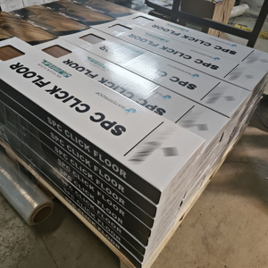 Stain Resistant Spc <strong>Flooring</strong> 4mm - 8mm <strong>Click</strong> Lock Faux Wood Hybrid <strong>Flooring</strong> Waterproof 8mm - Product Image 3