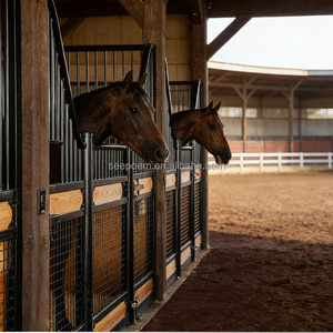 Grand enclos pour <span class=keywords><strong>chevaux</strong></span> et porcs en acier, taille personnalisée pour les entraîneurs <span class=keywords><strong>de</strong></span> <span class=keywords><strong>chevaux</strong></span> professionnels et les éleveurs <span class=keywords><strong>de</strong></span> <span class=keywords><strong>chevaux</strong></span> <span class=keywords><strong>de</strong></span> compétition - Product Image 4