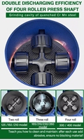 Offres Spéciales 100 KG/H Type-125 BLEU Machine à granulés Machine d'alimentation granulaire à haute productivité pour mouton vache pisciculture nouveau pour plante