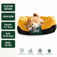 Lit pour animaux de compagnie quatre saisons pour petits chiens et chats, tapis de couchage rafraîchissant lavable pour l'été et fournitures pour animaux de compagnie