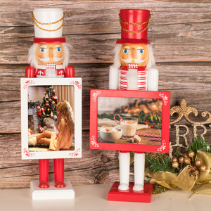 Christmas product high quality wood Nutcracker King wooden solider for decoration Christmas Nutcracker - Product Image 2