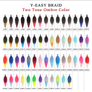 Venta al por Mayor de Cabello Trenzado Yaki Preestirado de 38 Pulgadas y 180g, Cabello para Trenzas Expression EZ para Mujeres Negras - Product Image 2