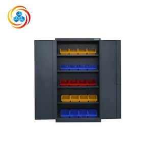 Armoires de rangement en acier pour outils et documents, autoportantes, grande capacité, design moderne pour ateliers, gymnases, garages, chambres - Product Image 3