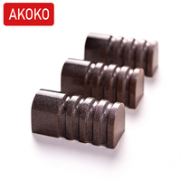 Moule à chocolat AKOKO en PC transparent de qualité alimentaire, forme longue vague d'eau, 30 cavités, personnalisable, pour gâteaux et pâtisseries texturées