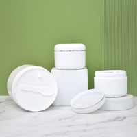 Pots cosmétiques à simple et double couche Pp givrés en usine 30g 50g 100g 150g 200g contenant cosmétique de crème de luxe