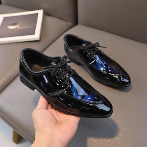 รองเท้าทักซิโด้แบบผูกเชือกสำหรับเด็กผู้ชาย, รองเท้าทางการใส่ทักซิโด้ - Product Image 3