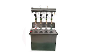 Bomba semiautomática de alta presión, refresco carbonatado de 4 cabezales, vino espumoso, anillo de tracción de Metal, máquina de Llenado de líquidos mixtos - Product Image 2