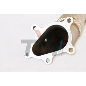 Tubo de Escape TM PERFORMANCE 3.5 con Catalizador para NISSAN VR38DETT GTR R35 <span class=keywords><strong>2009</strong></span>+, Alto Flujo, Soldadura TIG, Acero Inoxidable, Protector Térmico - Product Image 6