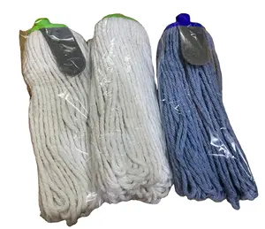 Limpieza del hogar Premium reciclaje ecológico 100% Algodon Mopa recarga buen precio fregonas de algodón reemplazo de cabeza