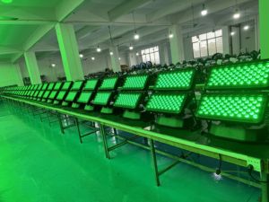 Faro LED RGBW da Esterno Impermeabile con Controllo DMX512, Luce Atmosferica Cittadina Dimmerabile, Design a Doppio Strato - Product Image 6