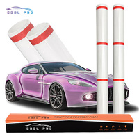 Film de protection de peinture TPU PPF de qualité supérieure, finition brillante, couleur noire mate, film protecteur pour voiture, film TPH PPF, rouleau de film pour voiture