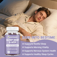 Ausreson OEM Gummies Personnalisées Sommeil Profond, Complément Alimentaire Apaisant 100% Naturel Végétalien à la Mélatonine pour la Mémoire