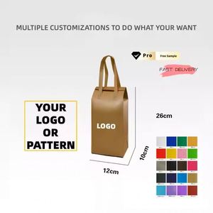 Sac isotherme personnalisé en non-tissé à motif lettres pour tasses individuelles, idéal pour les boutiques de thé au lait, café et boissons - Product Image 5