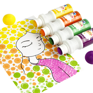All'ingrosso nuovo stampo per bambini pennarelli colori lavabili, 18 mm 40ml Non tossici a base d'acqua inchiostri Bingo Dabber Art marcatori per il <span class=keywords><strong>disegno</strong></span> - Product Image 5