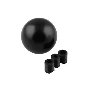 Shift Knob Adapter kit Universal Car Gear Shifter Lever Round Ball Shape Black